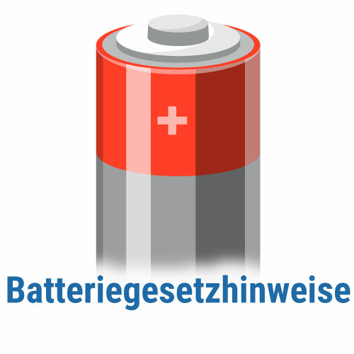 Batteriegesetzhinweise