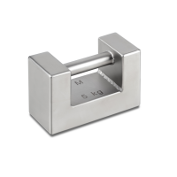 M1 5 kg Pr&uuml;fgewicht Block, Edelstahl