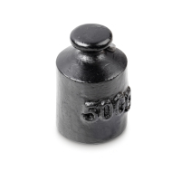 M3 500 g Prüfgewicht Knopf, Gusseisen lackiert