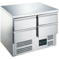 SARO Kühltisch mit Schubladen, Modell ES 901 S/S TOP...
