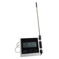 SARO Digitales Thermometer f&uuml;r Ofen mit Alarm Modell...