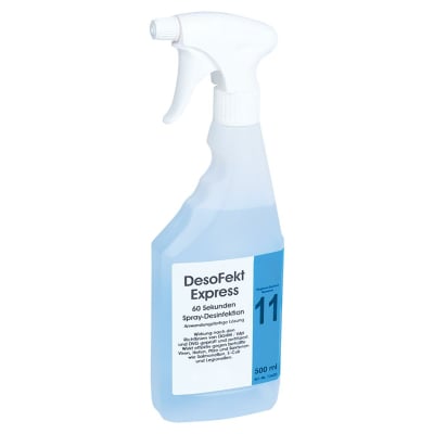 SARO DesoFekt Express 60 Sekunden Spray-Desinfektion
Modell NR.11 0,5L