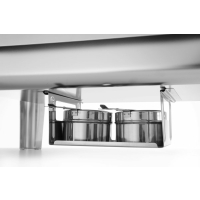 HENDI Chafing Dish GN 1/1, satiniert, Profi Line, 9L, 570x430x(H)290mm