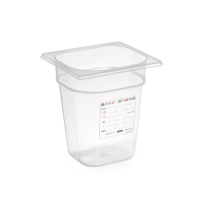 HENDI Gastronorm Behälter 1/6, GN 1/6, 1,6L,...