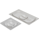 HENDI Gastronorm-Deckel, GN 1/6, Transparent, 176x162mm