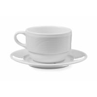 HENDI Untertasse f&uuml;r Kaffee und Cappuccino-Tasse, &oslash; 150mm