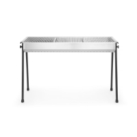 HENDI Holzkohlegrill Resto, 1145x380x(H)770mm