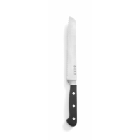 HENDI Brotmesser, Kitchen Line, Schwarz, (L)335mm