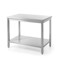 HENDI Schwerlast-Arbeitstisch, Kitchen Line,...