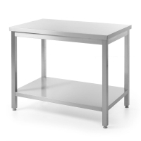 HENDI Schwerlast-Arbeitstisch, Kitchen Line,...