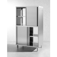 HENDI Durchreicheschrank mit Trennwand und...