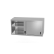 HENDI Wandschrank mit Schiebet&uuml;ren - geschwei&szlig;t, Tiefe 300 mm, Profi Line, 1000x300x(H)600mm