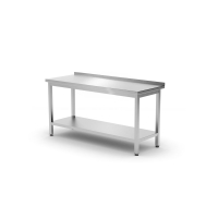 HENDI Wandarbeitstisch mit Regalboden Budget Line -...