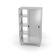 HENDI Durchreicheschrank mit Schiebet&uuml;ren, Kitchen Line, 800x700x(H)1800mm