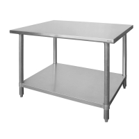 HENDI Arbeitstisch zentral, 1400x600x(H)880mm
