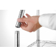 HENDI Lagerregal mit 5 Regalen, Chrom, 910x455x(H)1830mm