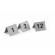 HENDI Tischnummern, Nummer 1-12, 50x35x(H)40mm