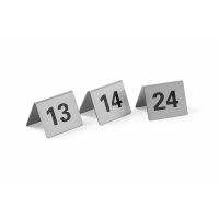 HENDI Tischnummern, Nummer 13-24, 50x35x(H)40mm
