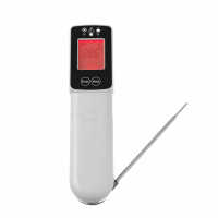 HENDI Infrarot-Thermometer mit Sonde HACCP, 39x53x(H)158mm