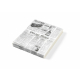 HENDI Einschlagpapier, fettdicht, Zeitungsdruck, 500 Stk., 200x250mm