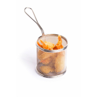 HENDI Miniatur Snack-Frittierk&ouml;rbe, 90x90x(H)90mm