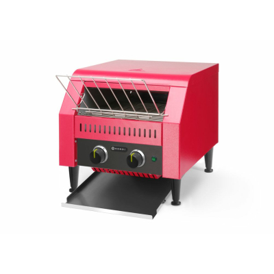 HENDI Durchlauf-Toaster, doppelt, Rot, 230V/2240W, 418x368x(H)387mm