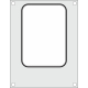 HENDI Matrize f&uuml;r HENDI Versiegelungsmaschine, ein Beh&auml;lter (187x137 mm)