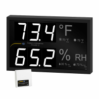 PCE Instruments Temperatur- und Feuchtigkeitsanzeige...