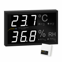 PCE Instruments Temperatur- und Feuchtigkeitsanzeige...