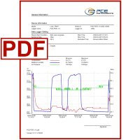 PCE Instruments PDF-Datenlogger PCE-PDFL 10