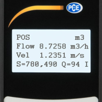 PCE Instruments Durchflussmesser Set PCE-TDS 100HSH
