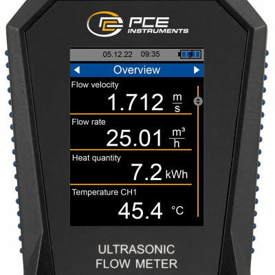 PCE Instruments Ultraschall-Durchflussmessger&auml;t PCE-TDS 200 SML
