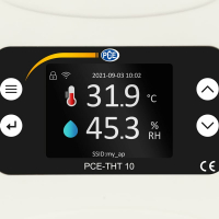 PCE Instruments WiFi Temperatur-Feuchtemessger&auml;t PCE-THT 10