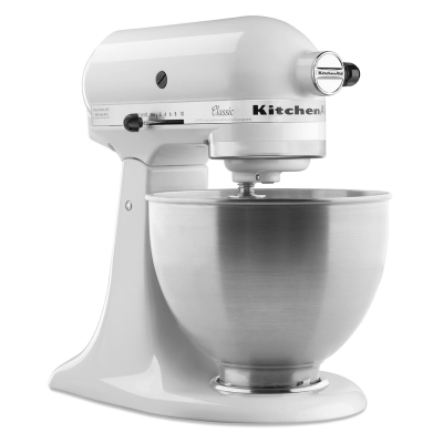 Bartscher KitchenAid 5K45SSEWH,Set, wei&szlig;, 4,28L