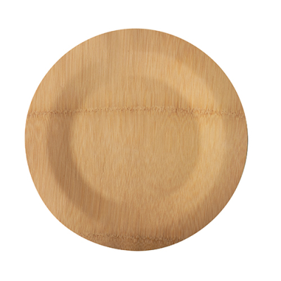 Papstar 10 Teller, Bambus "pure" rund &Oslash; 23 cm x 1,5 cm