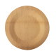 Papstar 10 Teller, Bambus "pure" rund &Oslash; 23 cm x 1,5 cm