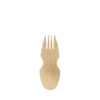 50 Fingerfood - G&ouml;ffel, Bambus &quot;pure&quot; 8,5 cm