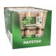 Papstar 1500 Zahnstocher, Holz &quot;pure&quot; rund 6,7 cm im Spender