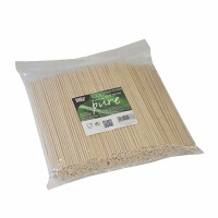 Papstar 1000 Schaschlikspie&szlig;e, Holz "pure" &Oslash; 3 mm x 20 cm