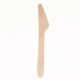 Papstar 25 Messer, Holz &quot;pure&quot; 16,5 cm