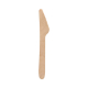 Papstar 100 Messer, Holz &quot;pure&quot; 16,5 cm