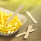 Papstar 1000 Pommes-Frites-Gabeln, Holz &quot;pure&quot; 8,5 cm