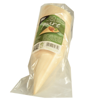 Papstar 50 Fingerfood - Spitzt&uuml;ten, Holz "pure" &Oslash; 8 cm x 15,5 cm