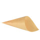 Papstar 50 Fingerfood - Spitzt&uuml;ten, Holz "pure" &Oslash; 11 cm x 21 cm