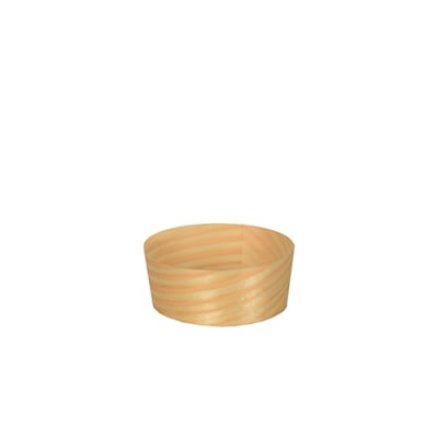 50 Fingerfood - Schalen, Holz &quot;pure&quot; rund &Oslash; 5 cm &Acirc;&middot; 2 cm