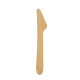 Papstar 500 Messer, Holz &quot;pure&quot; 16,5 cm