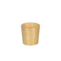 Papstar 12 Fingerfood - Schalen, Holz "pure"...