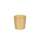 Papstar 12 Fingerfood - Schalen, Holz "pure" rund &Oslash; 4,5 cm x 4,5 cm