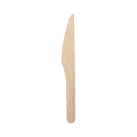 10 Messer, Holz &quot;pure&quot; 16,5 cm