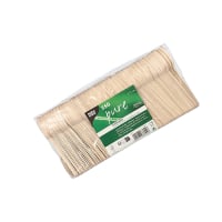 Papstar 250 Kaffeel&ouml;ffel Holz &quot;pure&quot; 11 cm